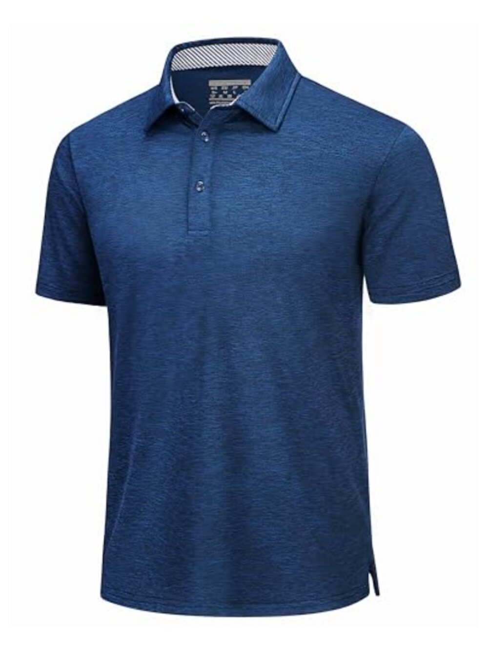 Men's Quick Dry Golf Polo Shirt Athletic Collared Tee Lightweight Stretch